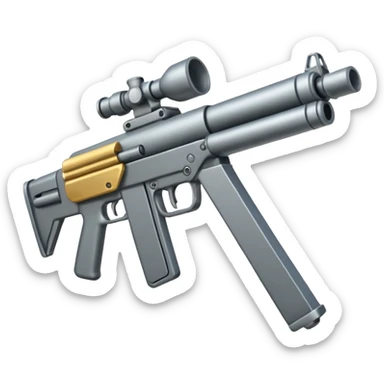 Arma de material bélico exército sticker