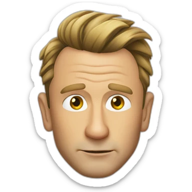 Daniel Craig quiff sticker