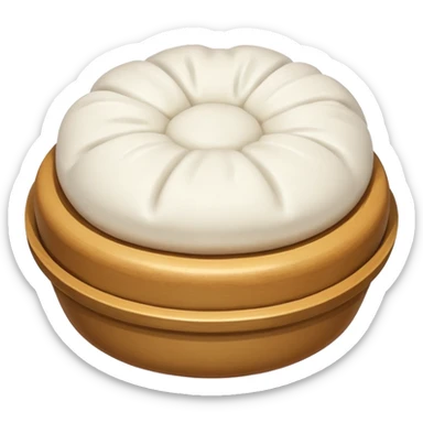 one steamed bun sticker
