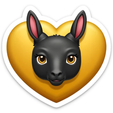 Corazón negro agrietado y curado con oro envuelto en una llama dorada  sticker