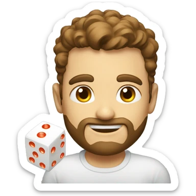 1000000 side dice sticker