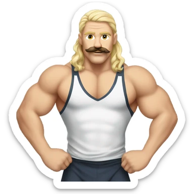 Hulk hogan sticker