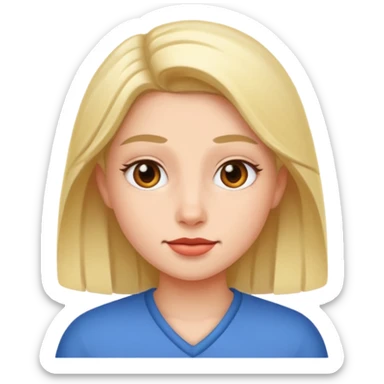 Fais moi un emoji de jul sticker