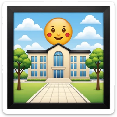 AFUERA DEL CAMPUS SIN CRUZ ARRIBA sticker