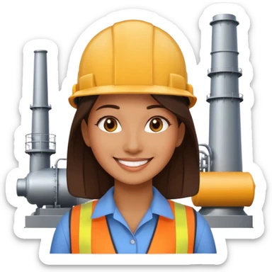 Ingeniera industrial sticker