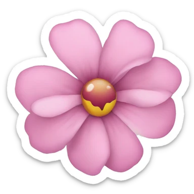 pink flowers sticker