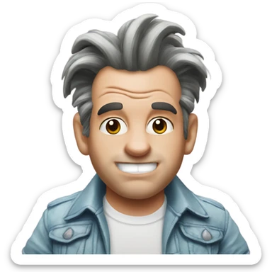 Ace Ventura rhino sticker