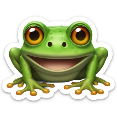 Redeyedtrefrog sticker