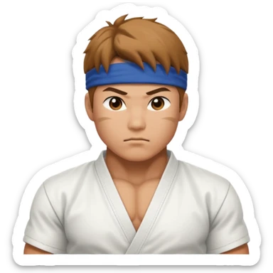 ryu from street fighters sticker