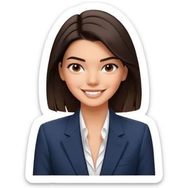 kendall jenner in einem professionellen setup sticker