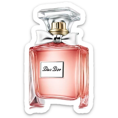 Miss Dior parfume sticker