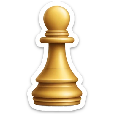 chess piece pawn sticker