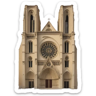 Basilique notre dame de Marseille  sticker