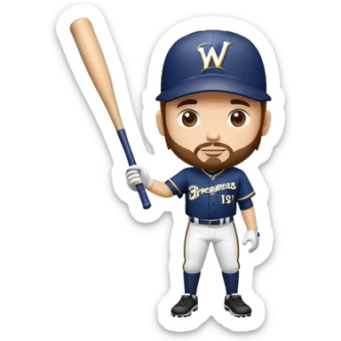 Milwaukee brewers  sticker