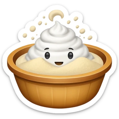 powder flour  sticker