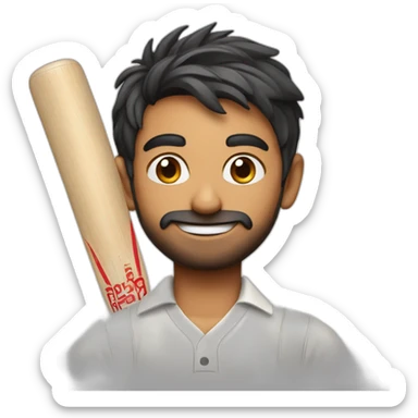 Anirudh Ravichander Playing Cricket sticker