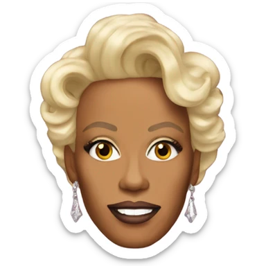 RuPaul sticker