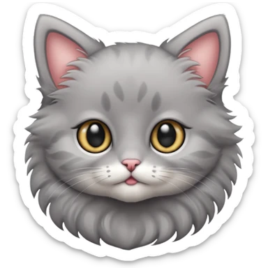 Baby kitten I love you sticker