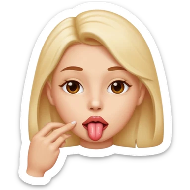 Sexy tongue 😏 sticker