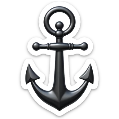 Je veux un emoji encre dans ce style là : ⚓ je veux qu’il représente l’amour sentimentale et attachant vers une personne plus discret le signe d’amour  sticker