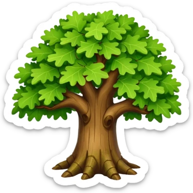 Oak Tree sticker
