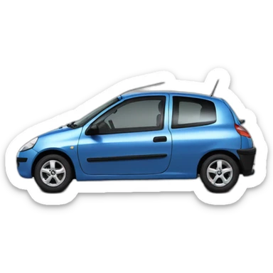 renault clio 2 sticker