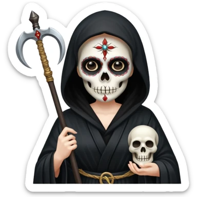 Santa muerte sticker