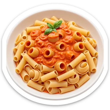 Vodka sauce pasta fancy luxury sticker