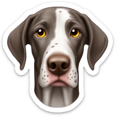 Liver roan gsp sticker