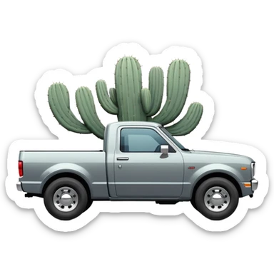 2023 ford maverick cactus grey truck sticker