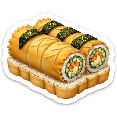 tempura roll sticker