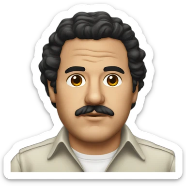 Pablo Escobar  sticker