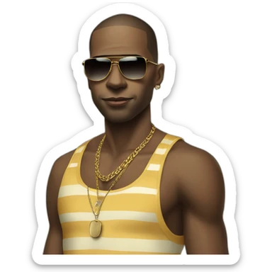 Niggas with attitude musicians beach sticker