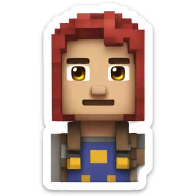 Minecraft chuleta sticker