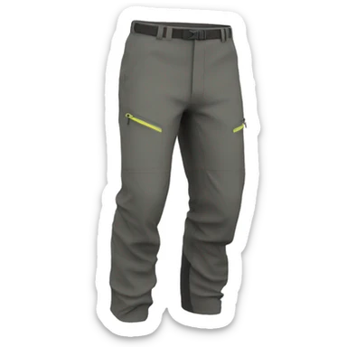 hiking trousers waterproof sticker