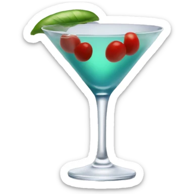 Martini with no face sticker