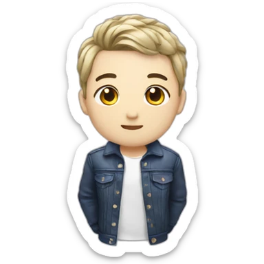 Kpop idol male sticker