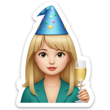 Debby Ryan (straight bangs) in the Big City sticker