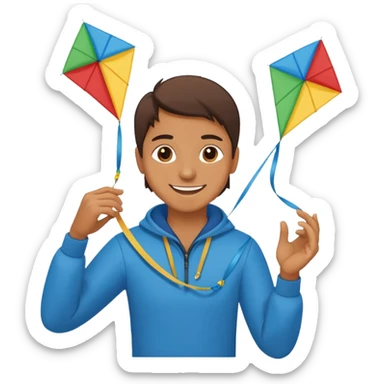Kite Maker sticker