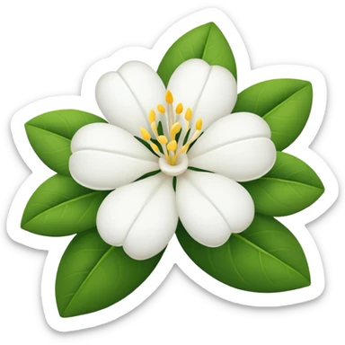 Quiero un emoji que sea una biznaga la flor careacterictica que se llena de jazmín  sticker