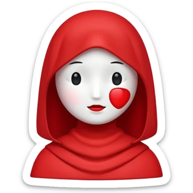 Fresita rosta que la fresa no tenga cara quiero que sea linda y cute  sticker