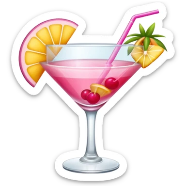 Pink drinks in cabo  sticker