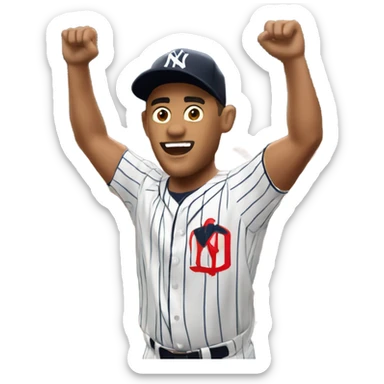 Yankee fans cheering for Juan Soto sticker