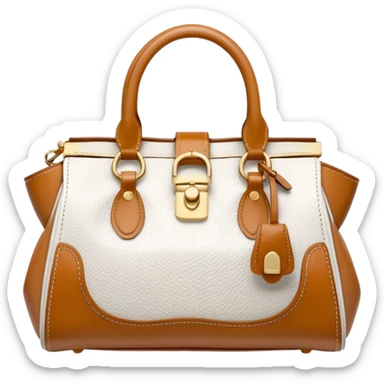 white chloe paddington bag sticker