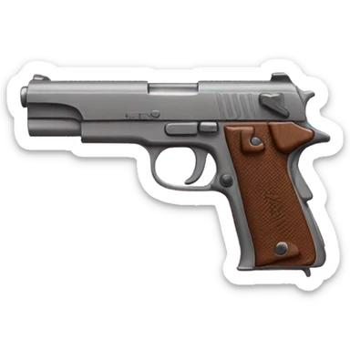 I would like a pink pistol emoji sticker