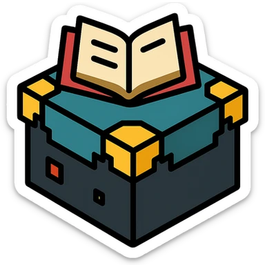 minecraft enchanting table sticker