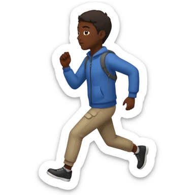 fleeing Iranians, in profile sticker