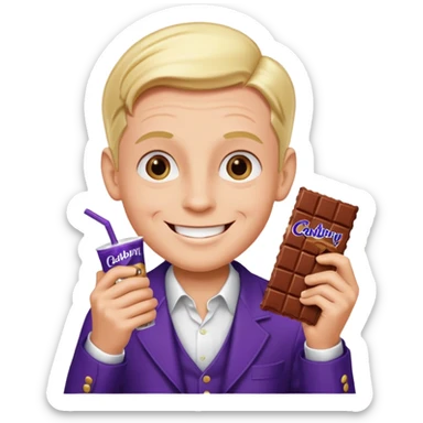 cadbury richie rich sticker
