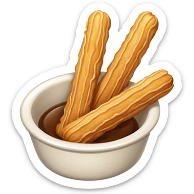 Churros, Spanish sticker