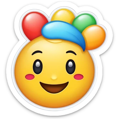 A sticker written happy class 6 sticker